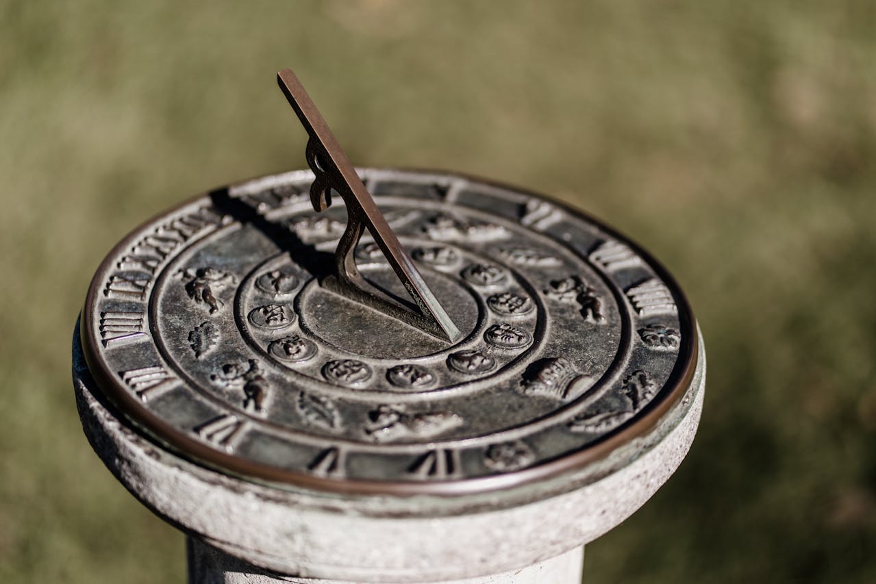 3D printed digital sundial